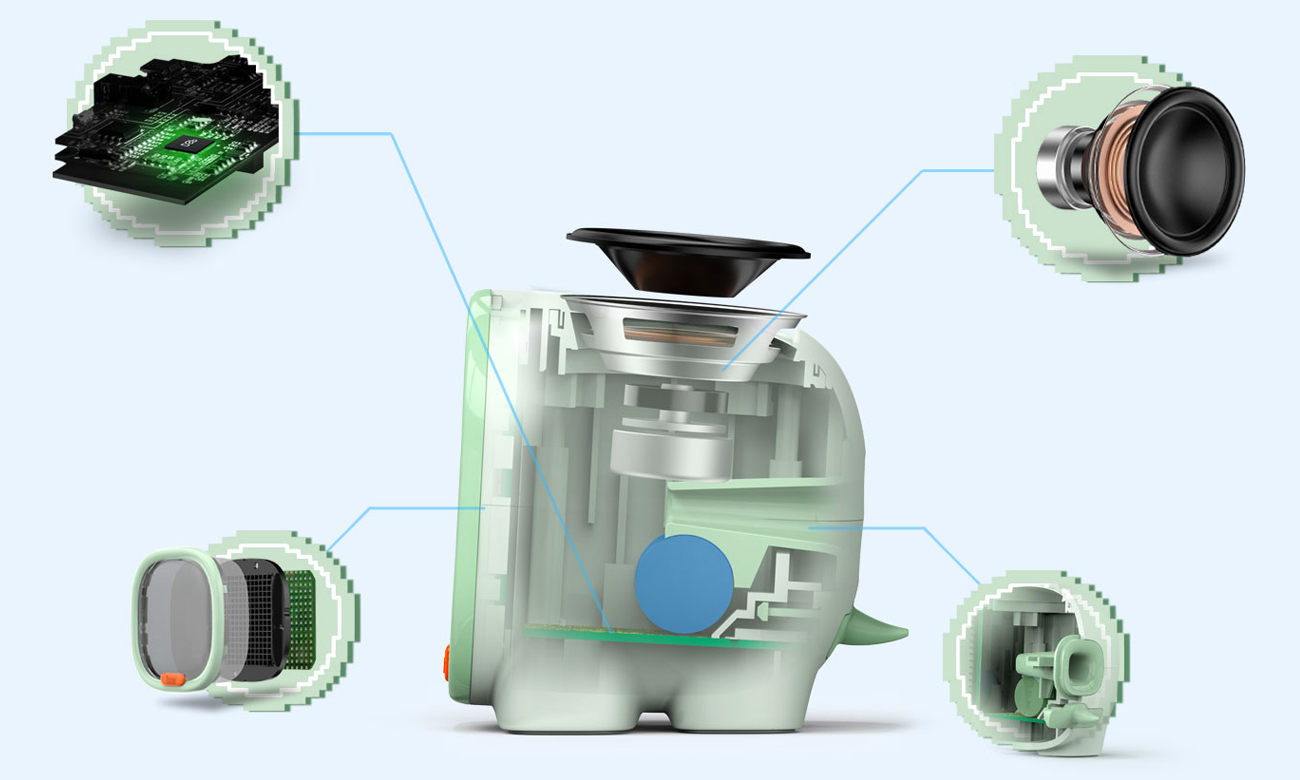 Głośnik bezprzewodowy Divoom Timoo turkusowy