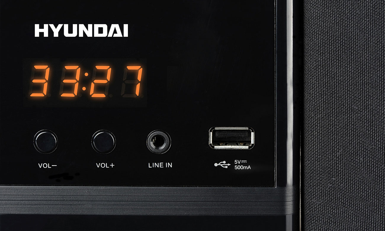 mikrowieża z CD Hyundai MS138DU3