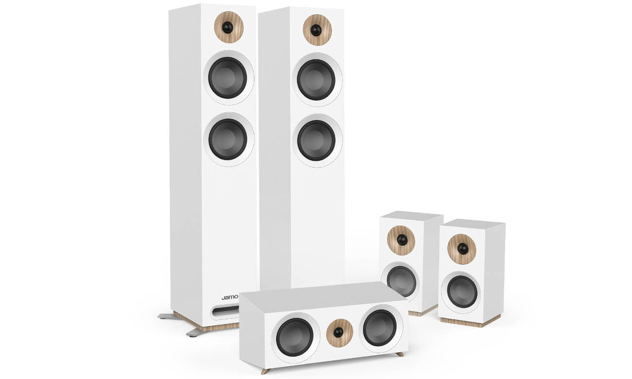 Zestaw kina domowego Jamo S807 HCS 5.0 White