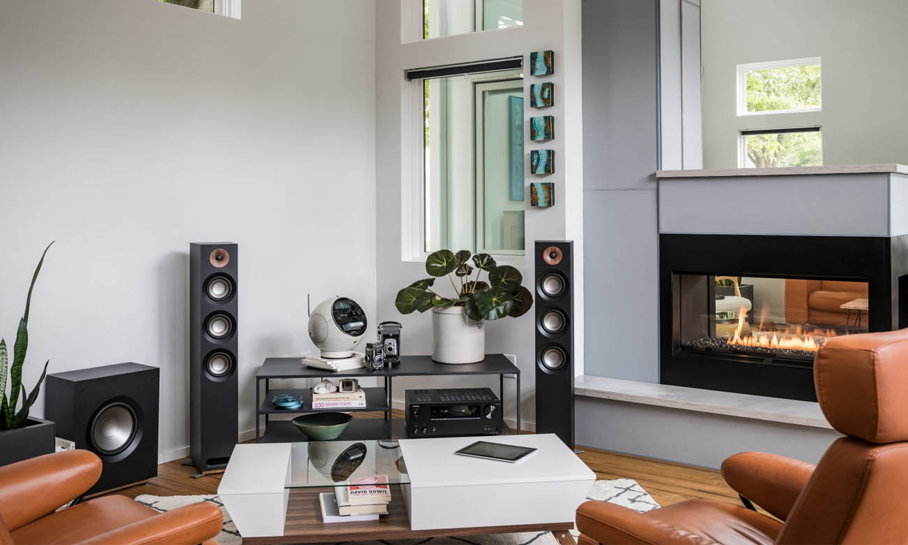 Elegancka Kolumna podłogowa Jamo S809 Black