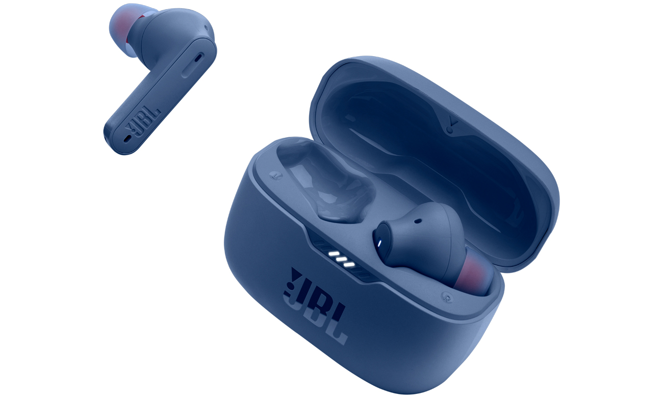Bezprzewodowe słuchawki dokanałowe JBL Tune 230NC TWS niebieskie