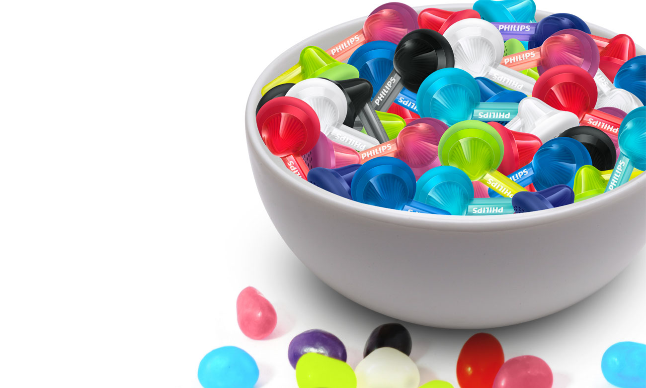 Słuchawki douszne Philips SHE3015WT