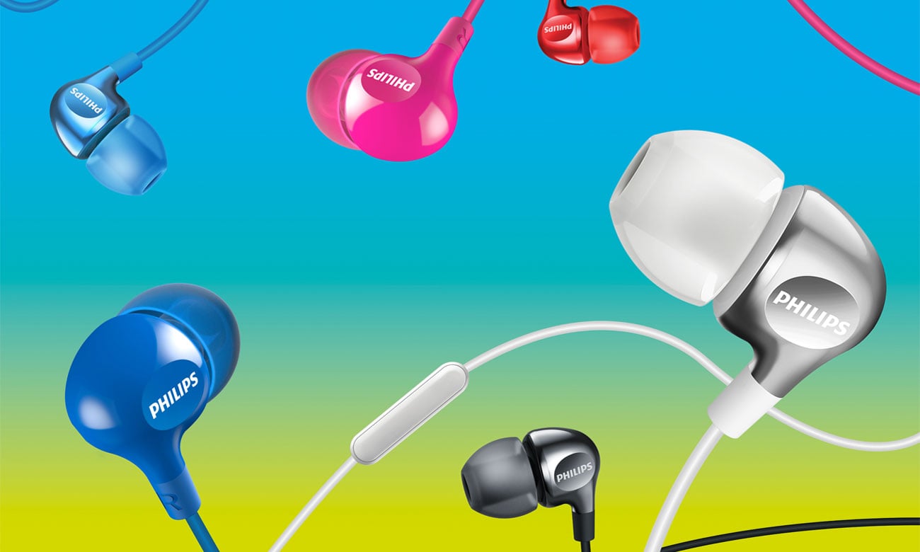 Słuchawki douszne Philips SHE3700BK 