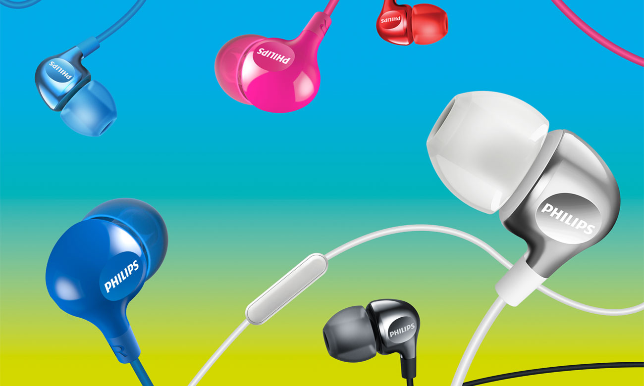 Słuchawki douszne Philips SHE3700WT