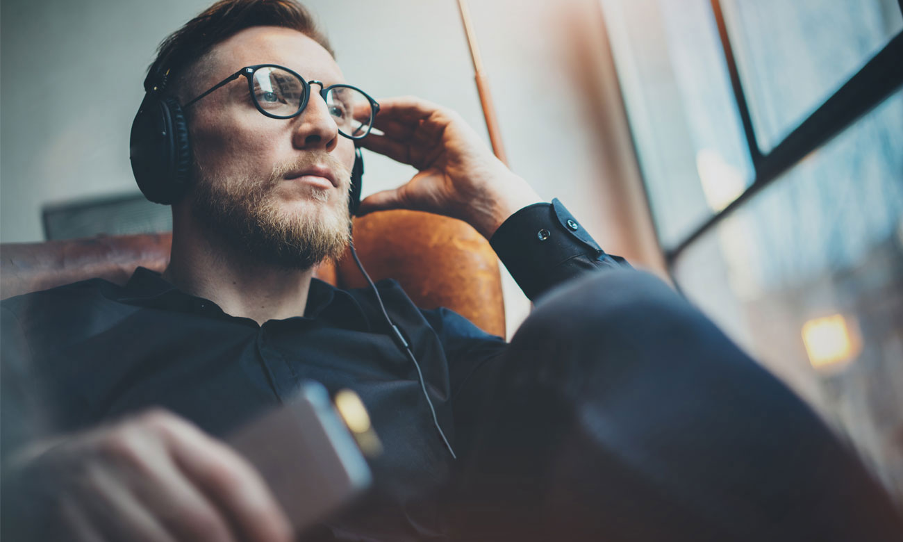 Czarne słuchawki Philips SHL5005