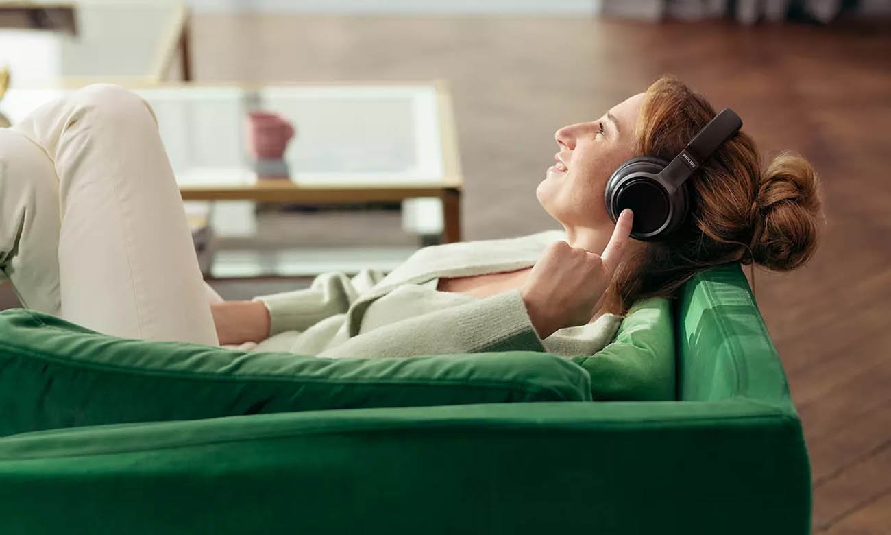 Bezprzewodowe słuchawki Philips TAH9505BK
