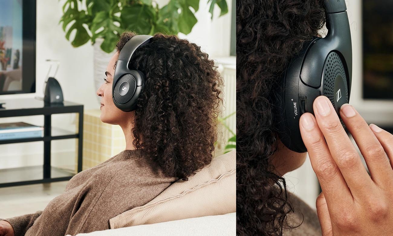 Wygodne słuchawki Sennheiser RS 120 W