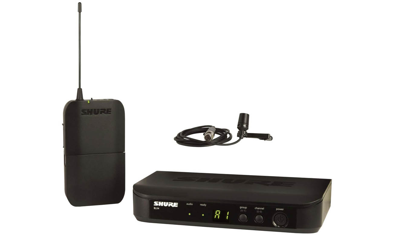 Bezprzewodowy system Shure BLX14/CVL z mikrofonem krawatowym