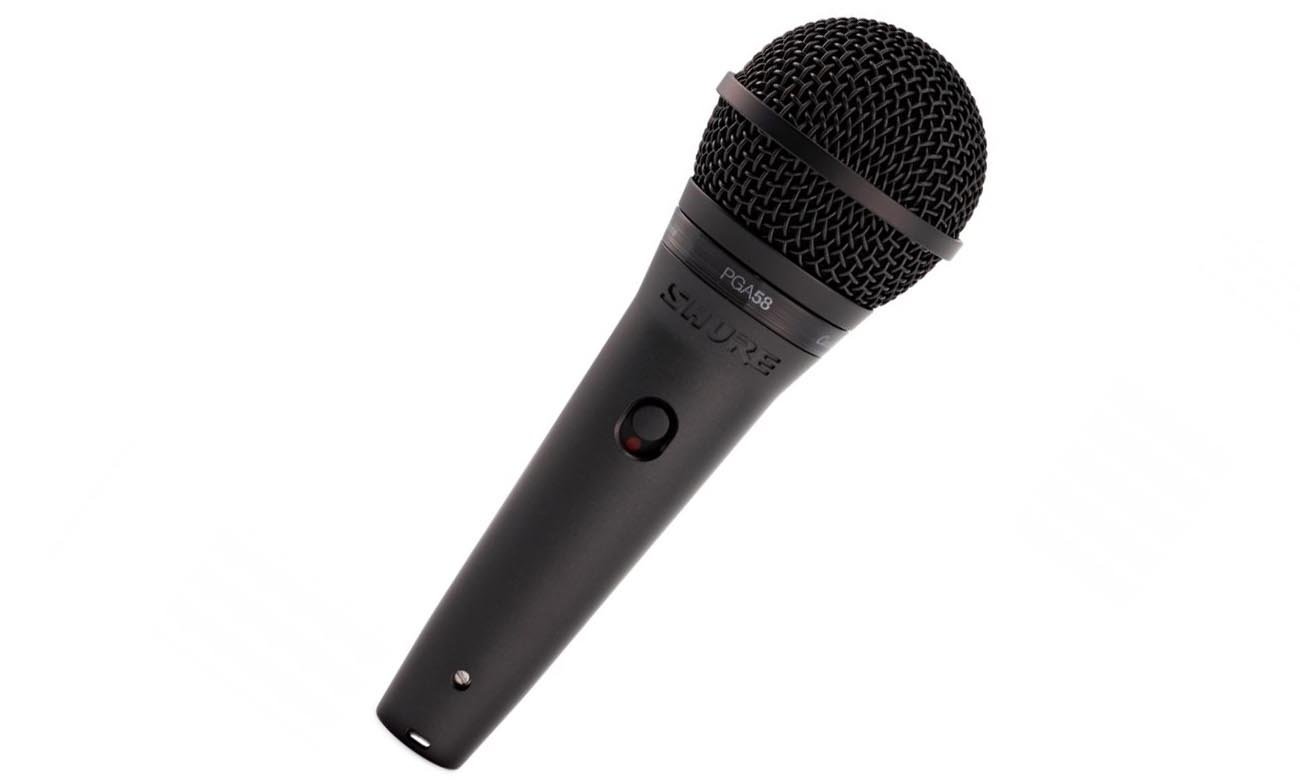 Kardioidalny mikrofon dynamiczny do wokalu Shure PGA58