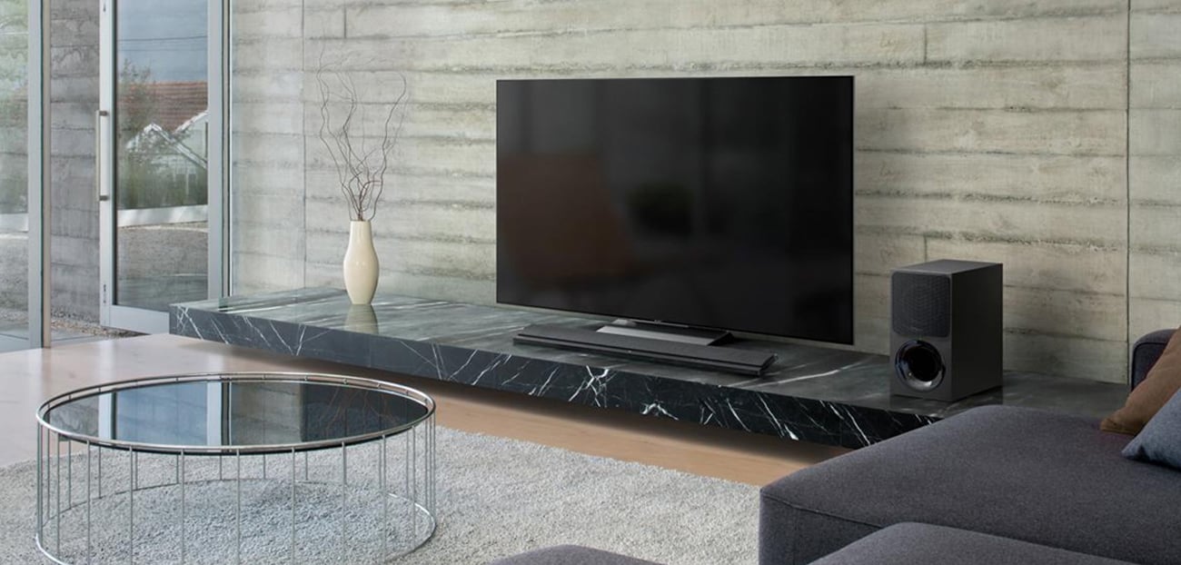 Soundbar 2.1 Sony Sony HT-CT390 czarny o mocy 80 W