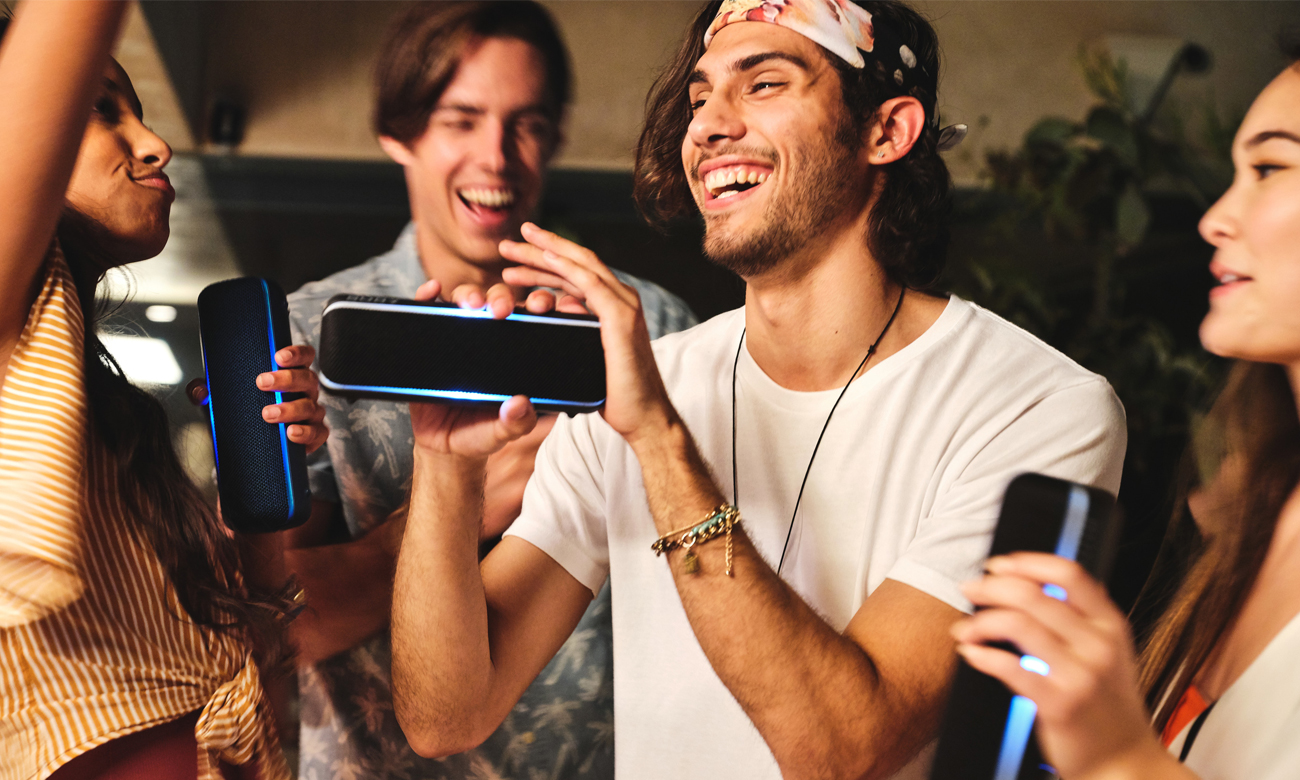 Głośnik BT z efektami świtlnymi Sony SRSXB22