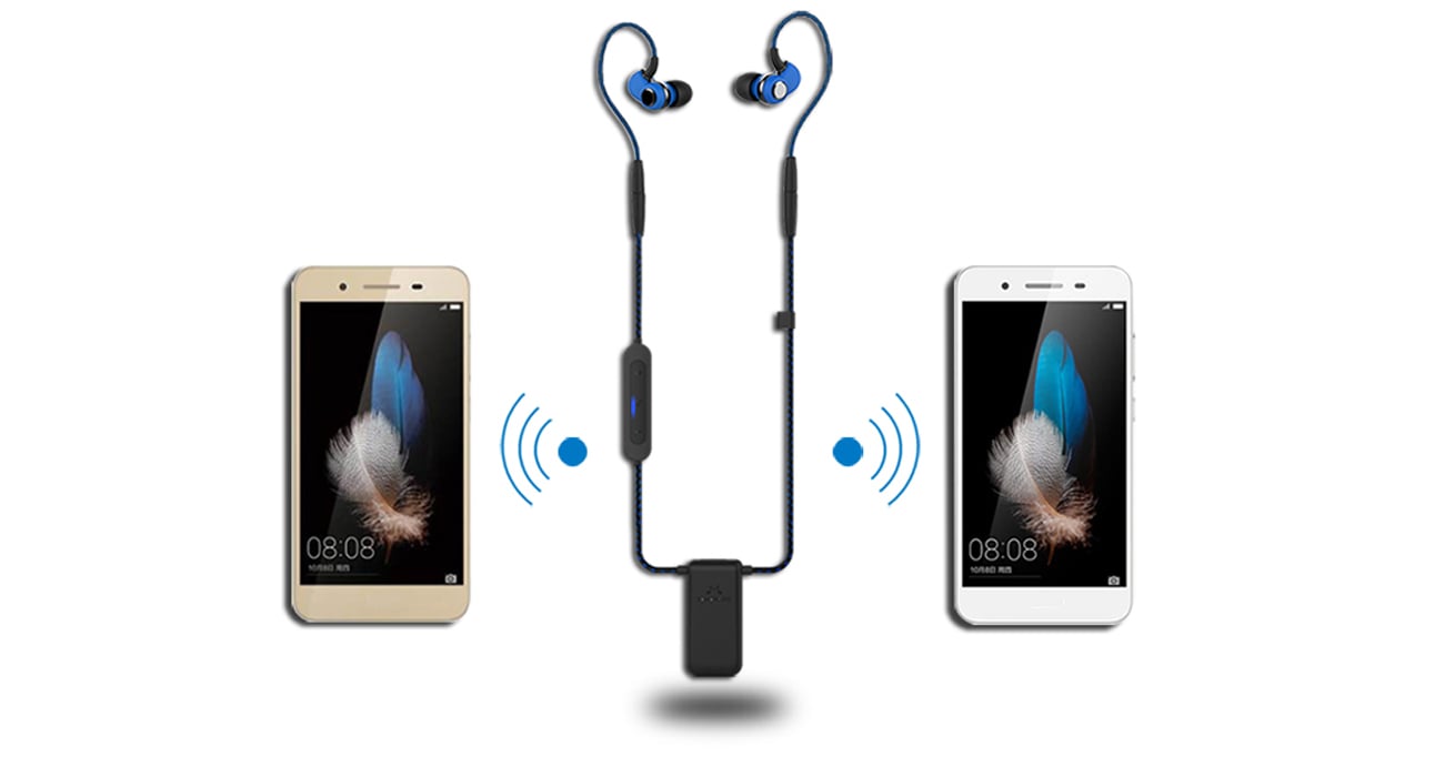 Wygodne słuchawki Bluetooth i przewodowe SoundMagic ST30 z wydajną baterią