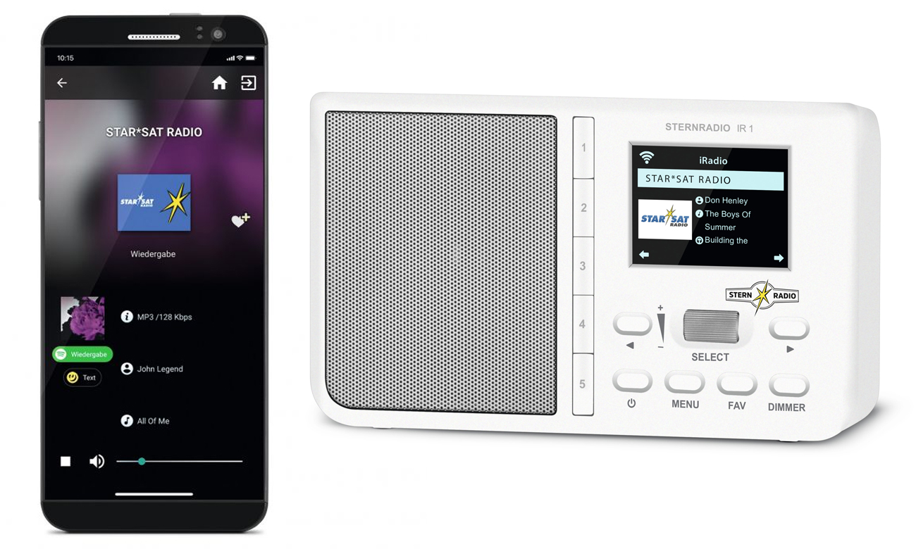Radio internetowe TechniSat STERNRADIO IR 1