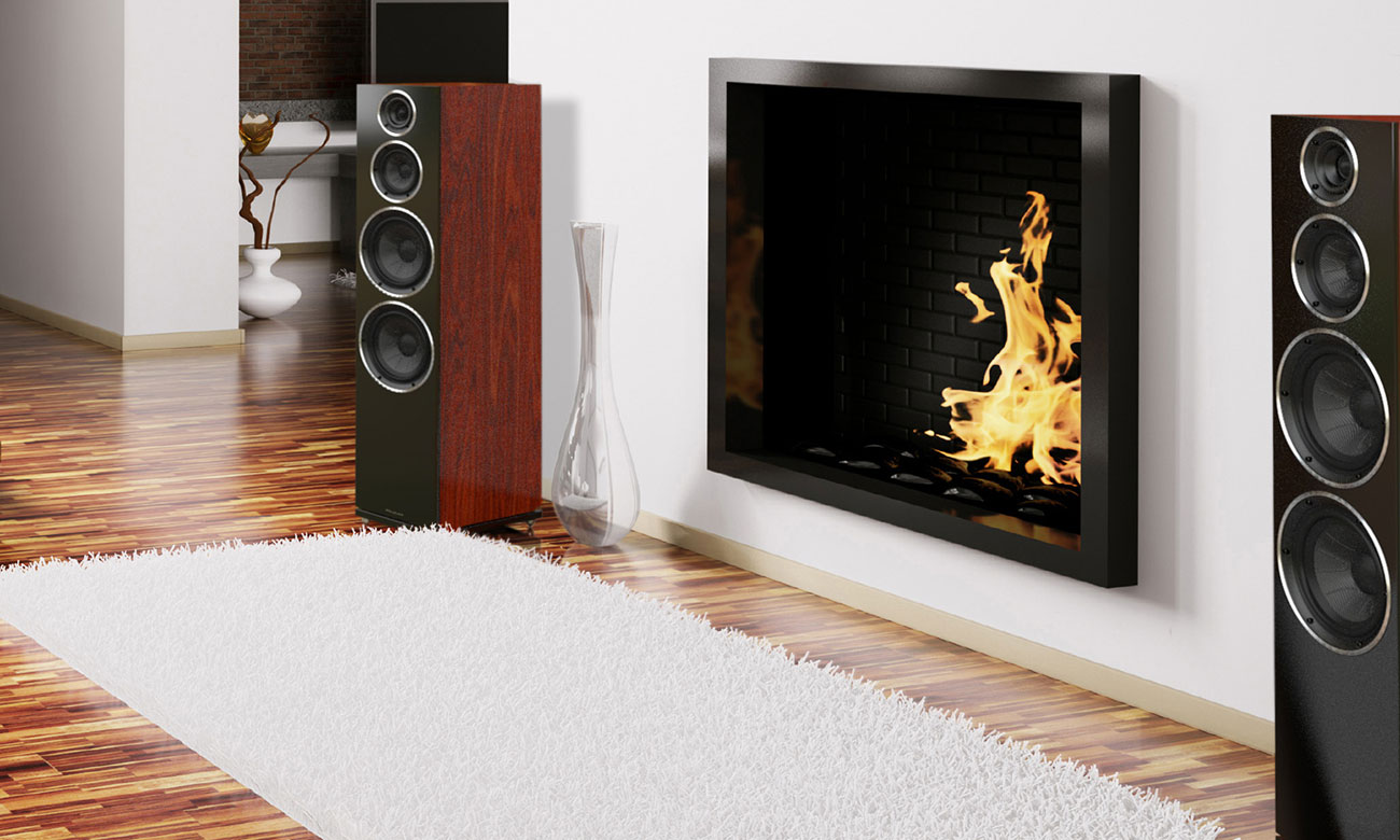 Elegancki styl kolumny Wharfedale DIAMOND 250
