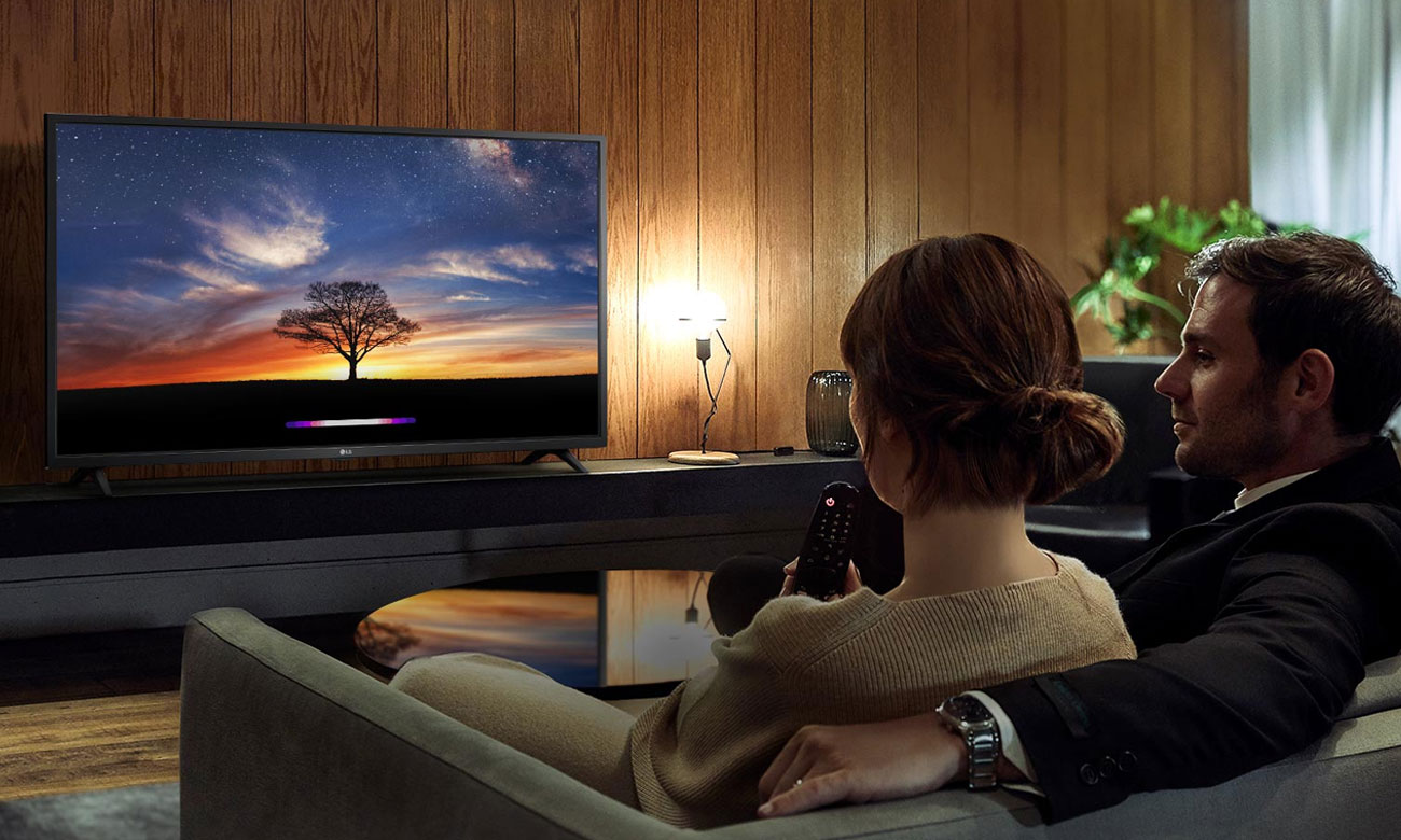 Sztuczna inteligencja i polecenia głosowe w TV LG 43LM6300