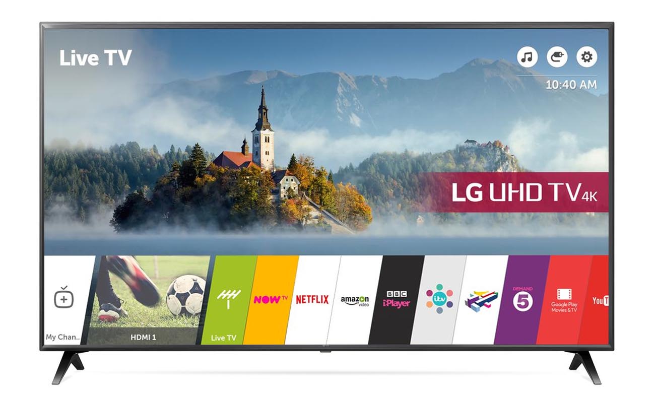 Telewizor UHD 4K LG 43UK6300 z czterordzeniowym procesorem