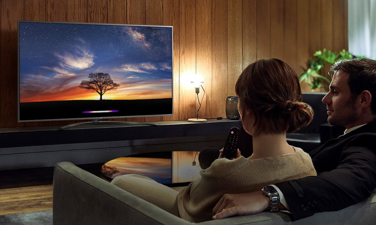 Sztuczna inteligencja i polecenia głosowe w TV LG 43UM7600