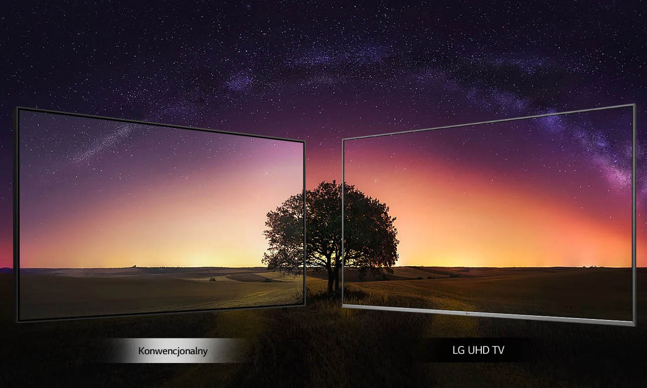 Lepszy kontrast w telewizorze LG 65UM7450
