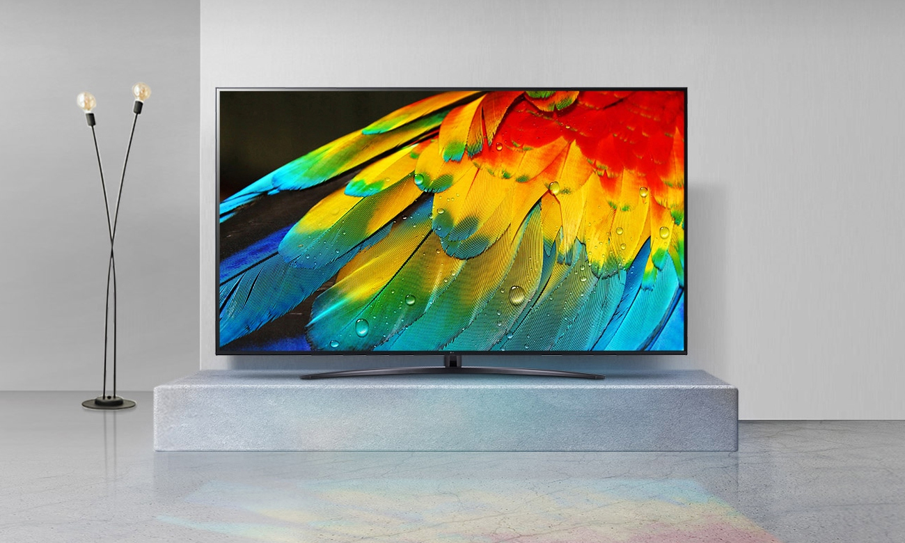 Czyste kolory dzięki technologii NanoCell w LG 75NANO763QA