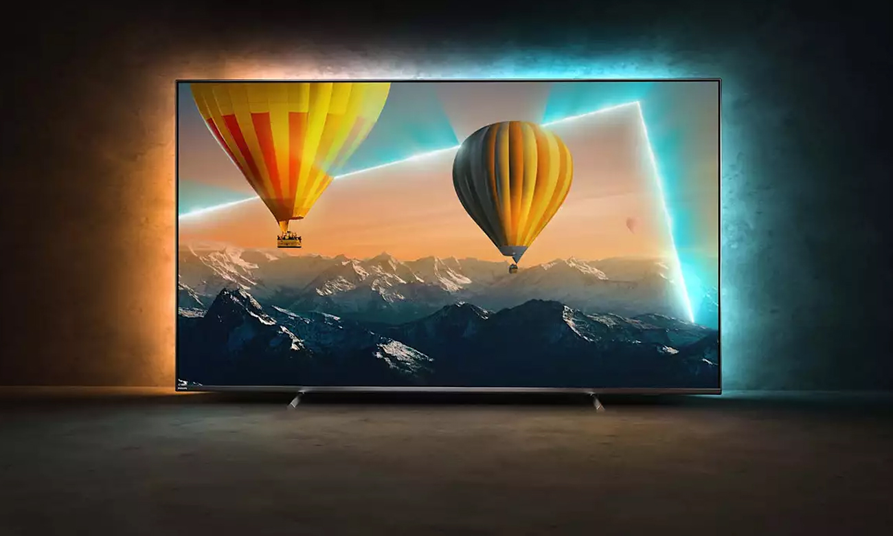 Ambilight w telewizorze Philips 50PUS8057
