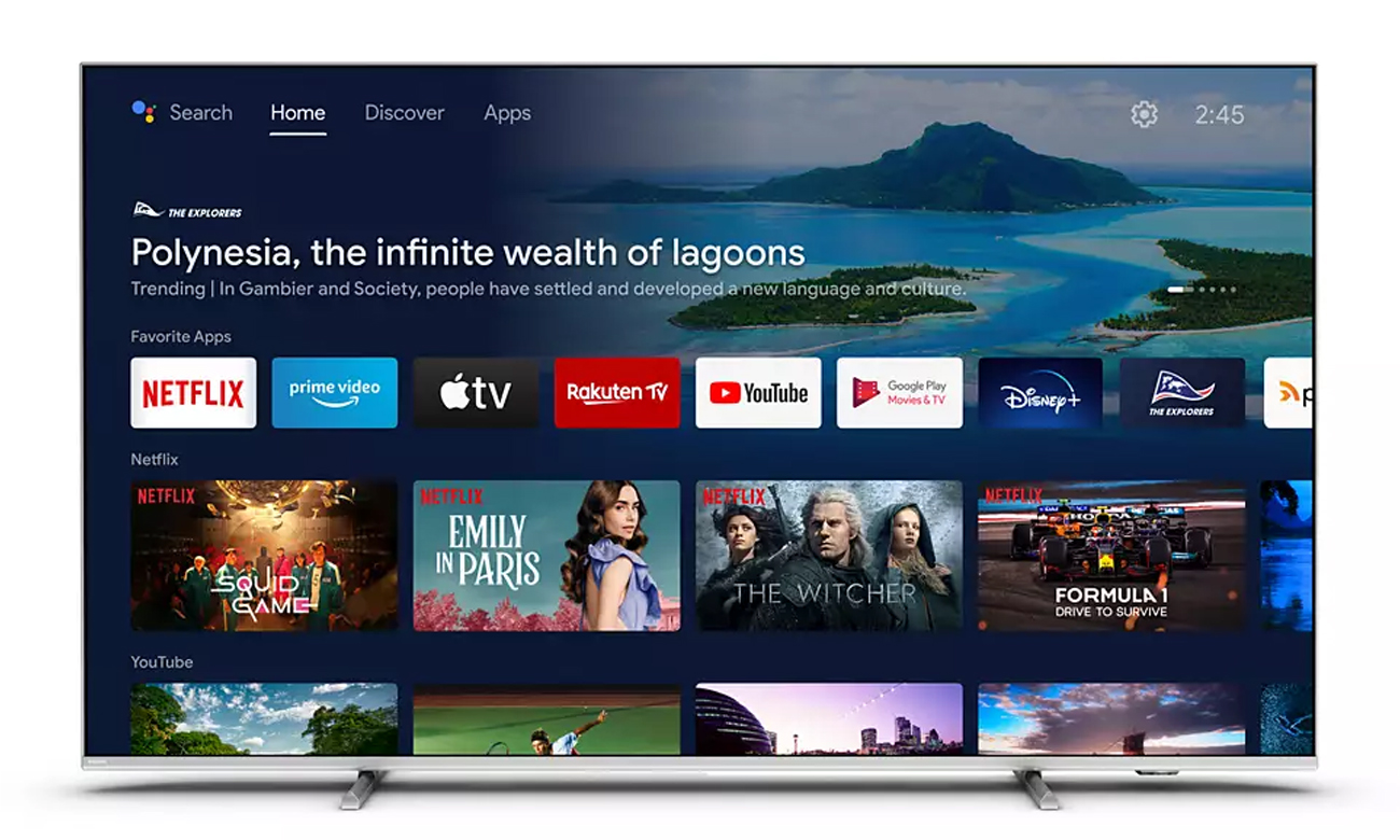 Smart TV Android Philips 50PUS8057
