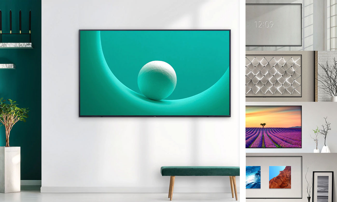Tryb Ambient w telewizorze QLED Samsung QE65Q64RA