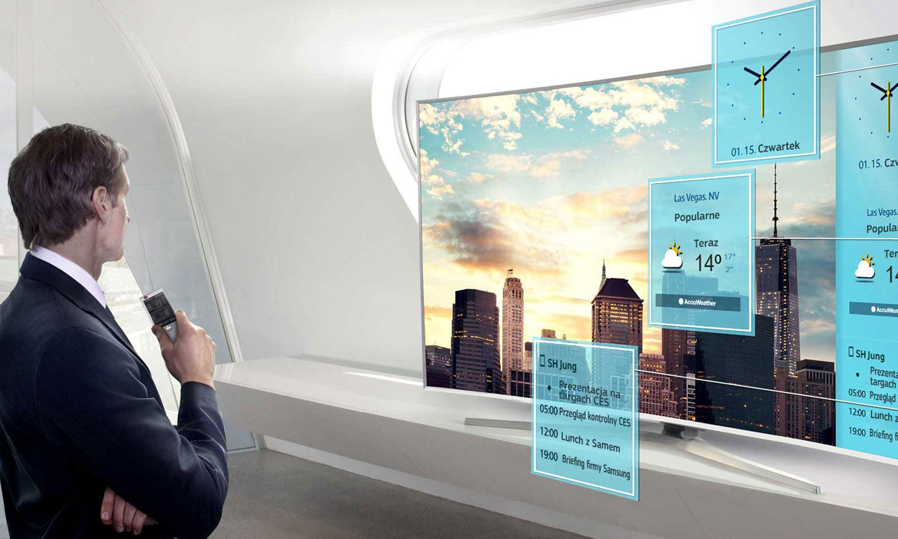 Smart TV w Samsung UE50JU6400