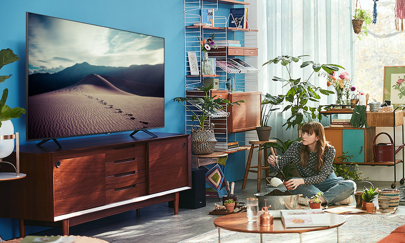 Procesor Crystal 4K w TV Samsung UE75TU7122