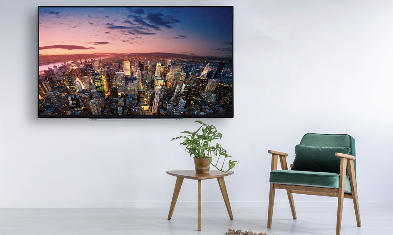Duży telewizor z smart tv TCL U60P6026