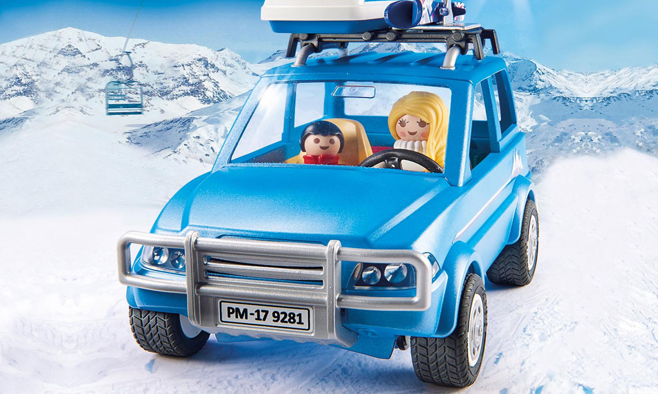 playmobil zimowe auto