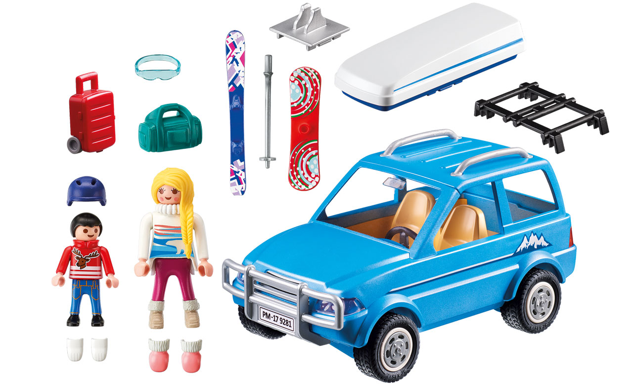 PLAYMOBIL Auto z boxem dachowym