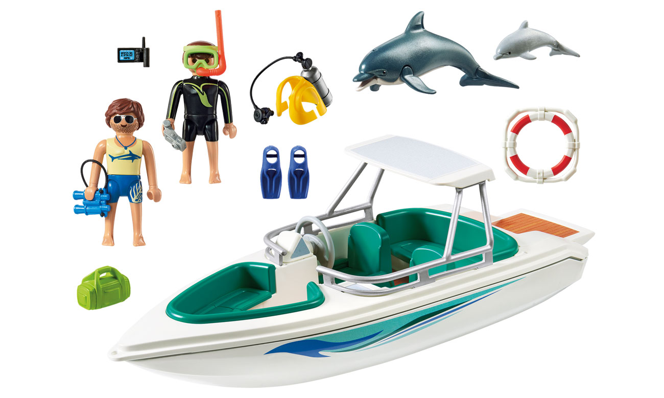 playmobil motorowka