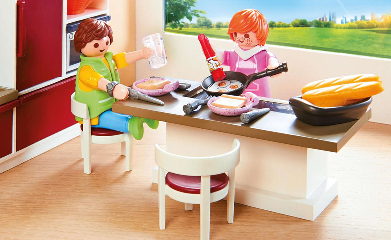 Zestaw PLAYMOBIL® Duża rodzinna kuchnia 9269