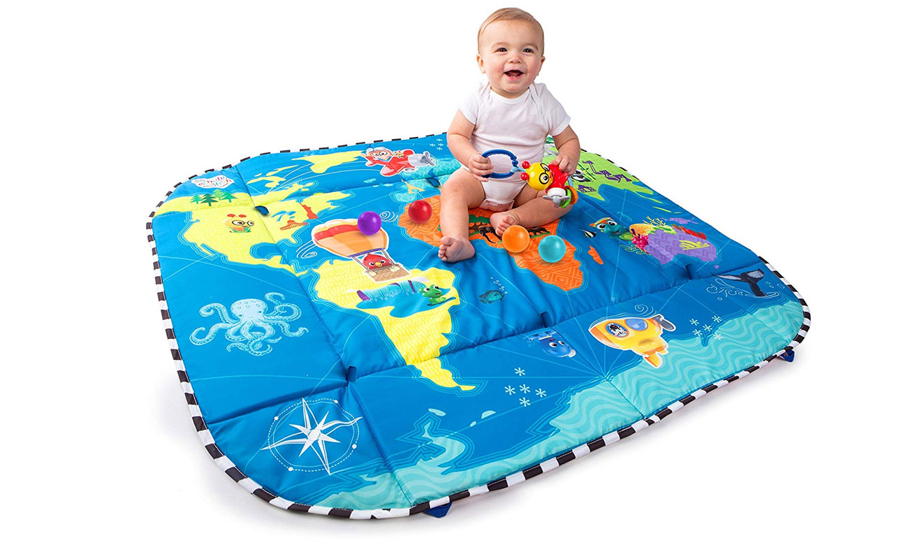 mata z piłeczkami Wielka podróż Baby Einstein