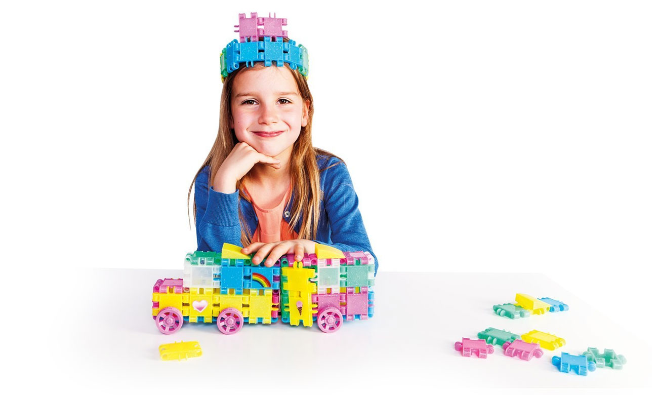 duży zestaw clics glitter 8w1