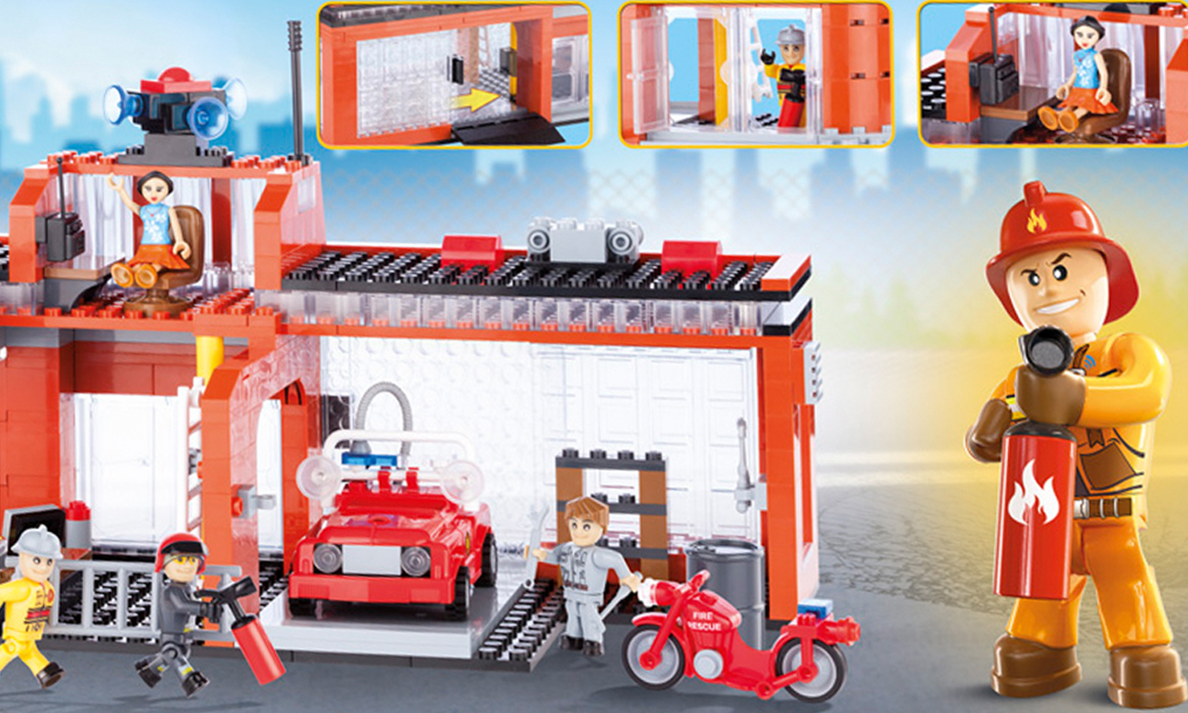 Cobi Action Town Remiza strażacka