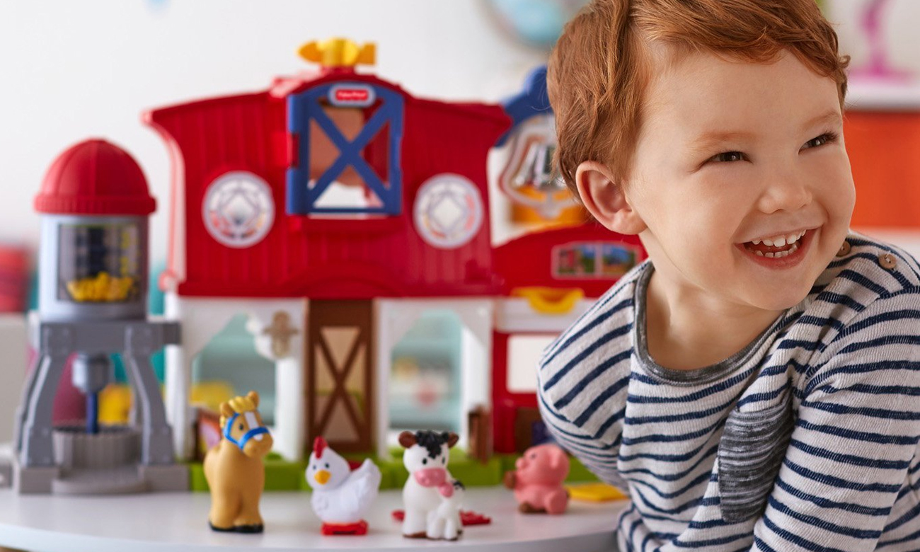 FKD34 muzyczna farma fisher price