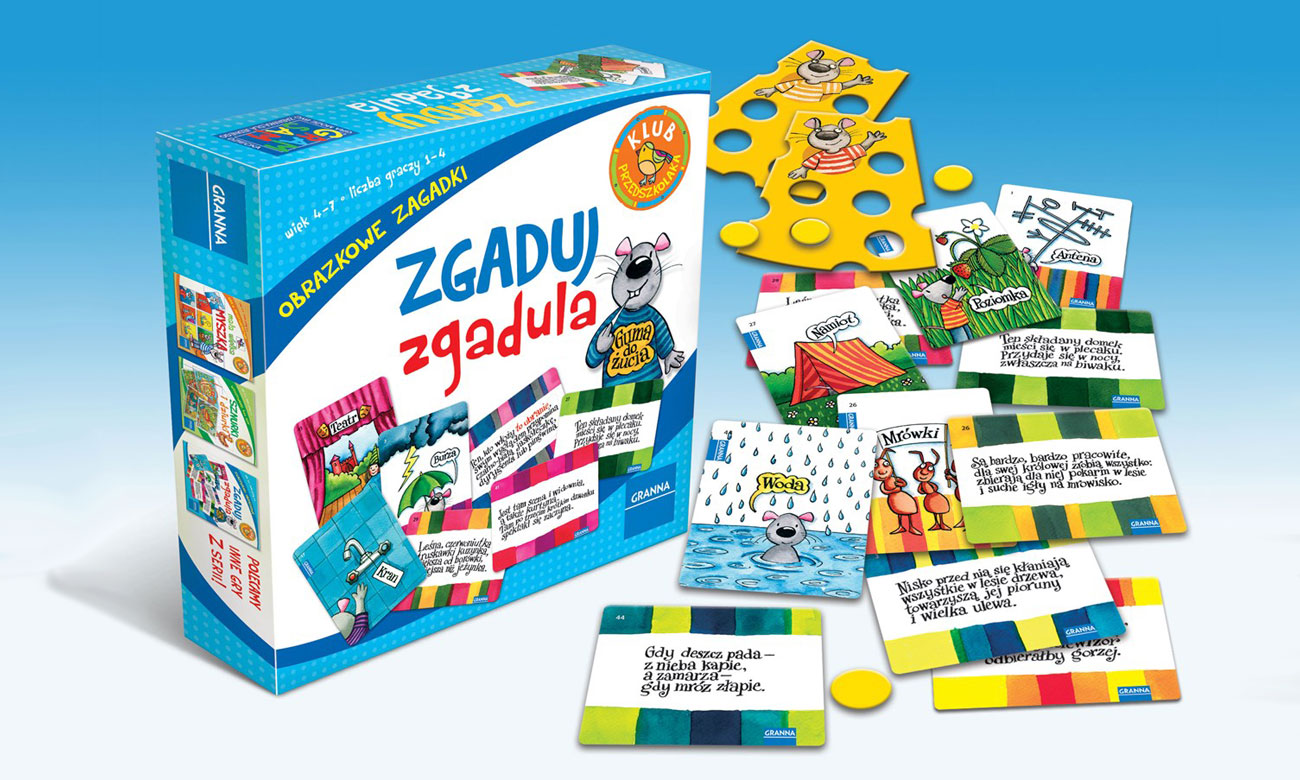 Gra dla dzieci Zgaduj zgadula GR-4760