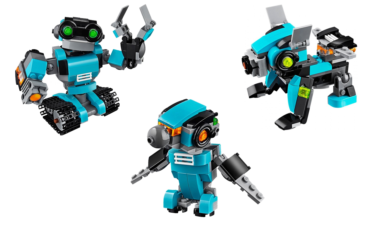 lego robot-odkrywca