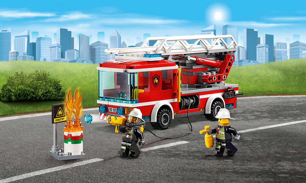 LEGO City Wóz strażacki z drabiną  60107 