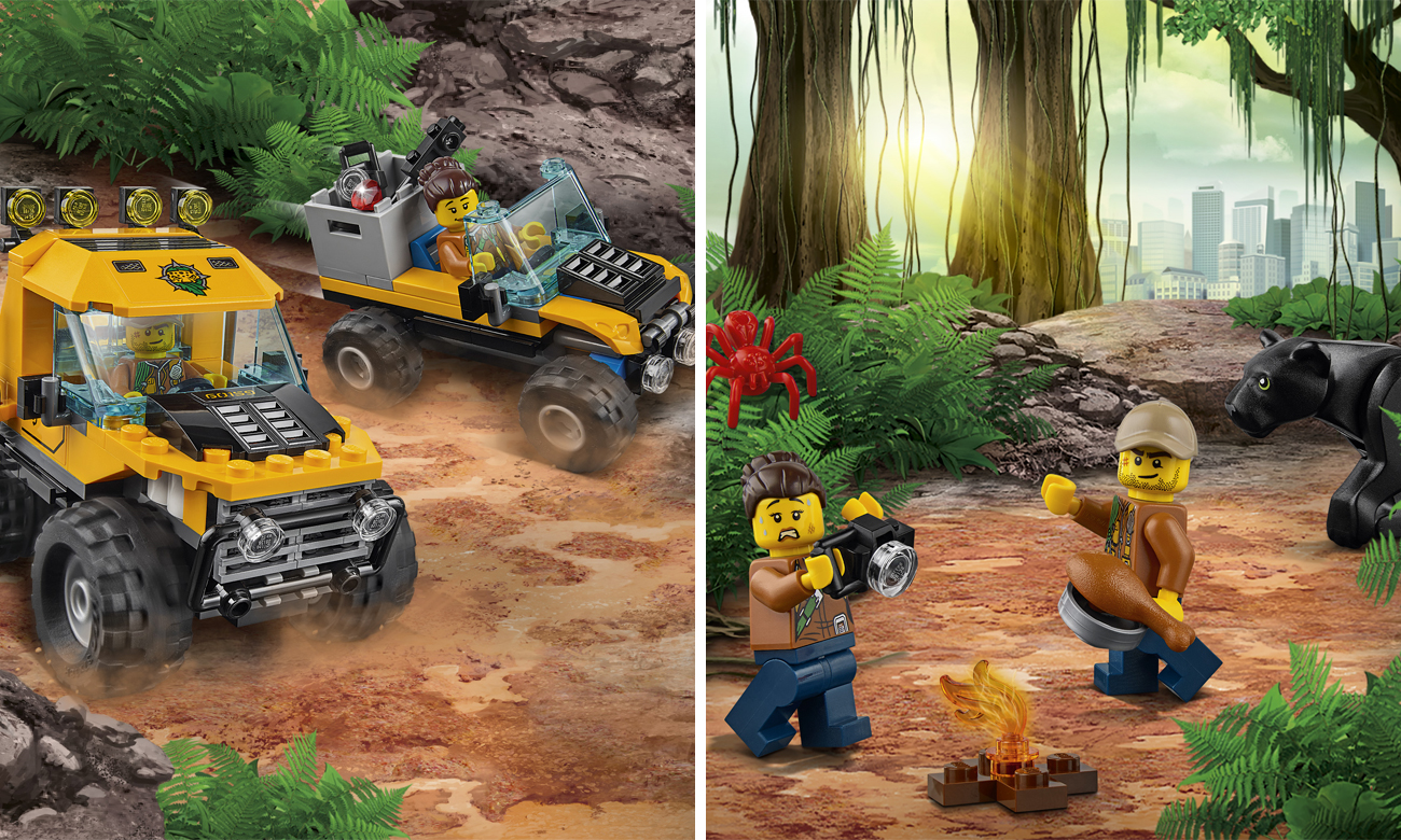 Lego City Misja Półgąsienicowej Terenówki Klocki Lego Sklep