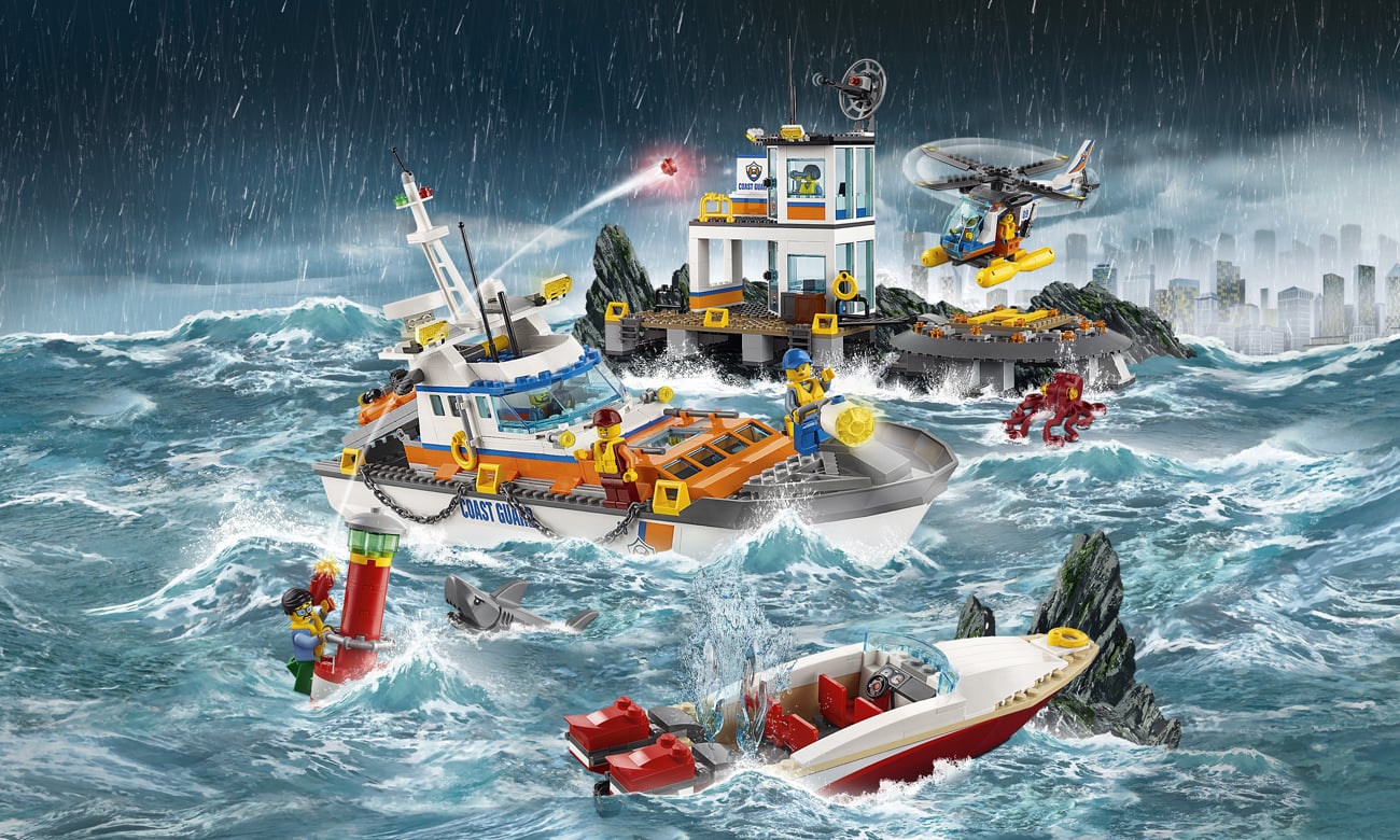 LEGO City Kwatera straży przybrzeżnej