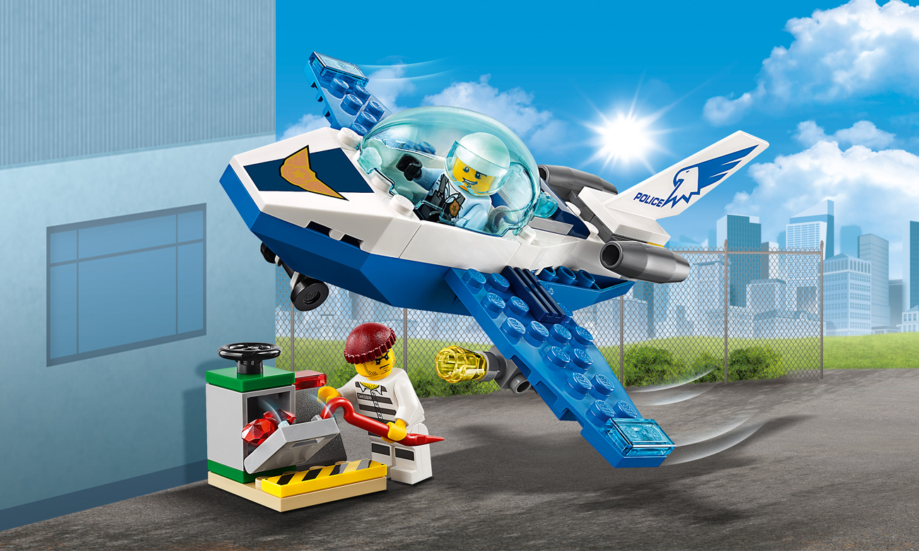 LEGO City Policyjny patrol powietrzny