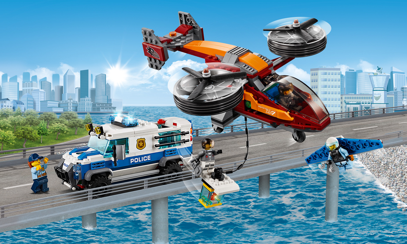 LEGO City Rabunek diamentów
