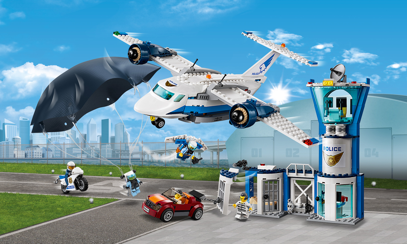 LEGO City Baza policji powietrznej