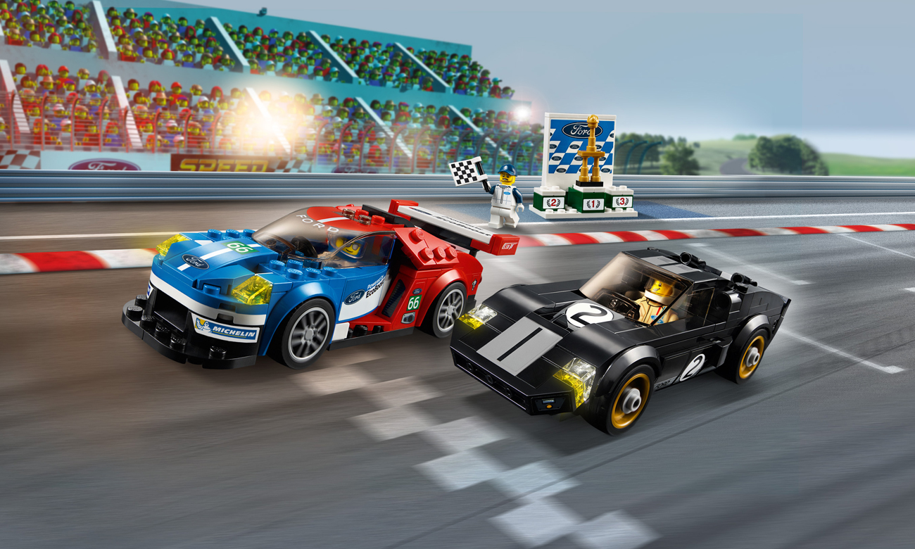 LEGO® Speed Champions Ford GT 2016r. i Ford GT40 1966r.