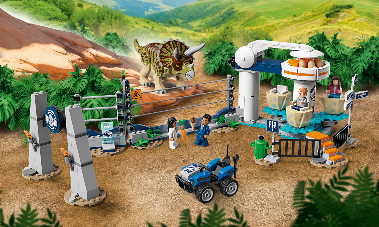 lego dinozaury