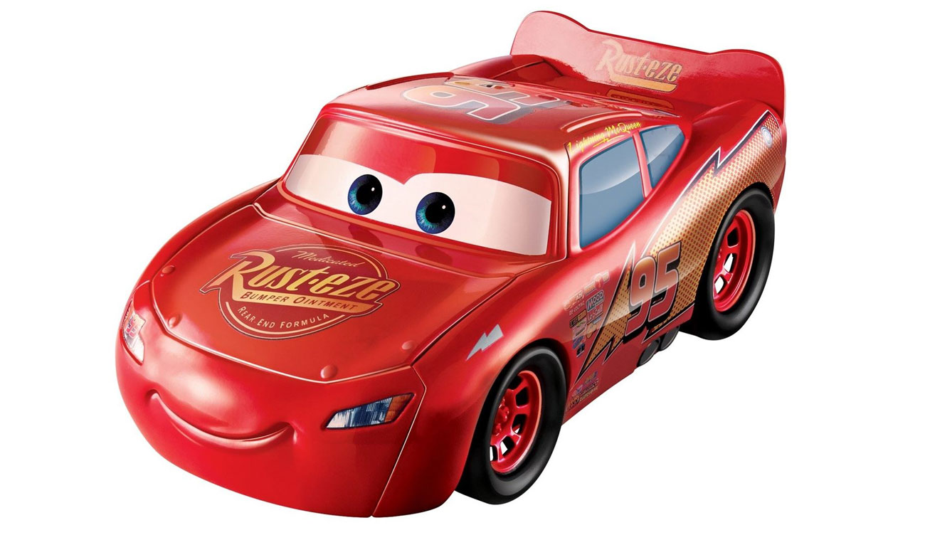 Mattel Disney rozkładane Auta czerwony zygzak
