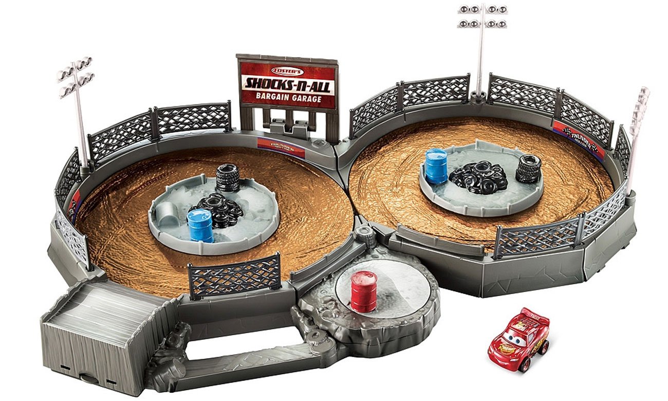 Mattel Cars Mikroauta Zestaw Zakręcona ósemka z Zygzakiem FLG71