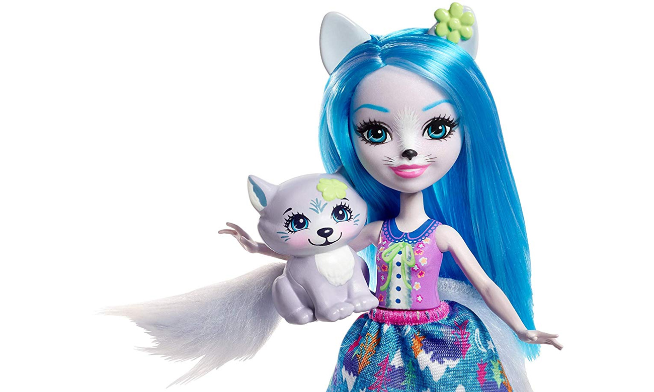 enchantimals lalka z wilkiem